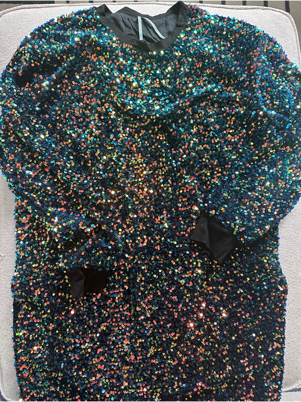 Anthropology Women’s sequin mini dress - Multicolor